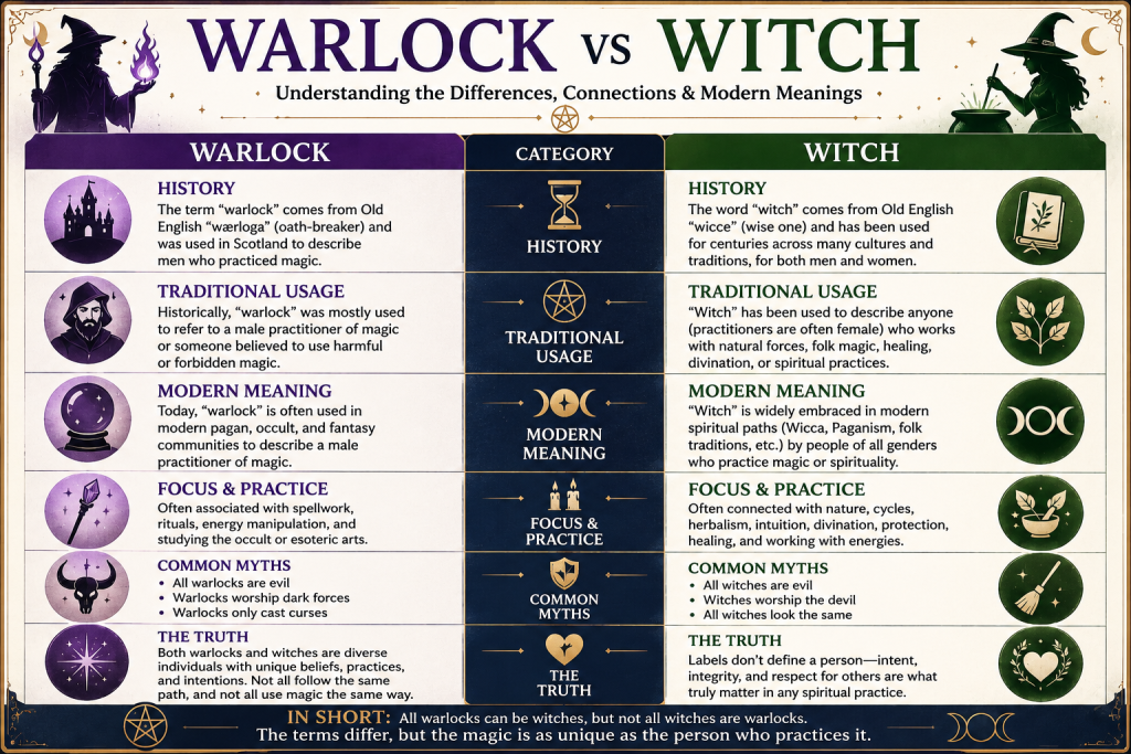 Warlock vs Witch